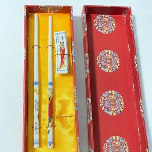 Porcelain Sushi Chopstick and Rest